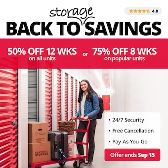 Sentinel Storage - Langley Promotion
